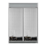Forno Maderno 2-28-Inch Wide Convertible Refrigerator/Freezer Decorative Trim Grill, 27.2 cu.ft, 84-Inch High