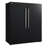 Forno Maderno 2-28-Inch Wide Convertible Refrigerator/Freezer Decorative Trim Grill, 27.2 cu.ft, 84-Inch High