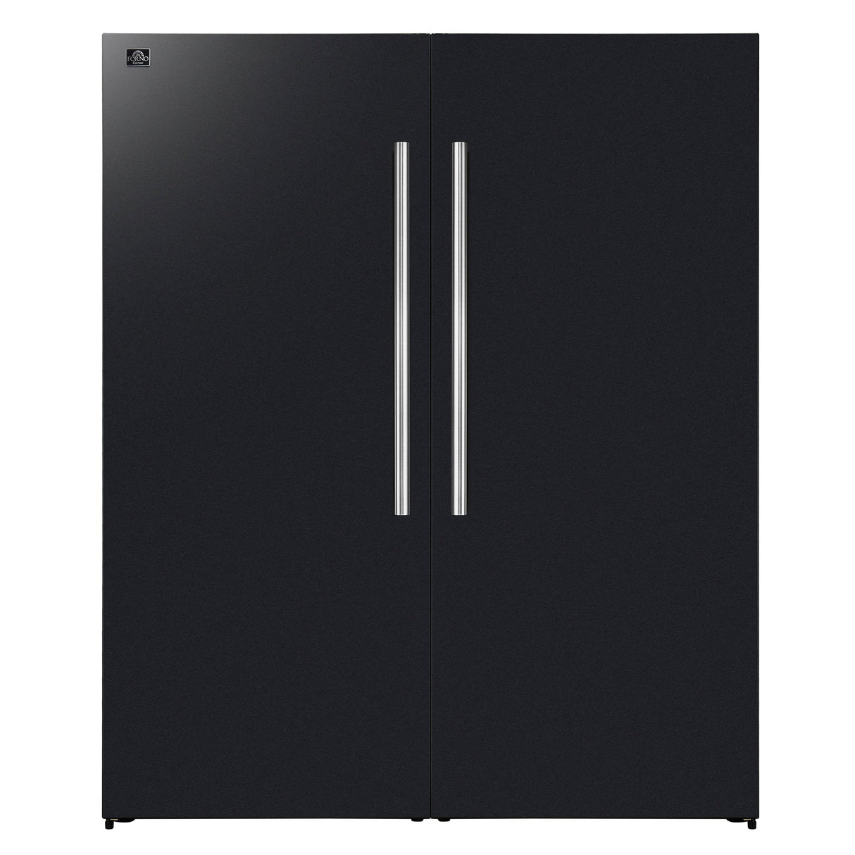 Forno Maderno 2-28-Inch Wide Convertible Refrigerator/Freezer with Decorative Trim