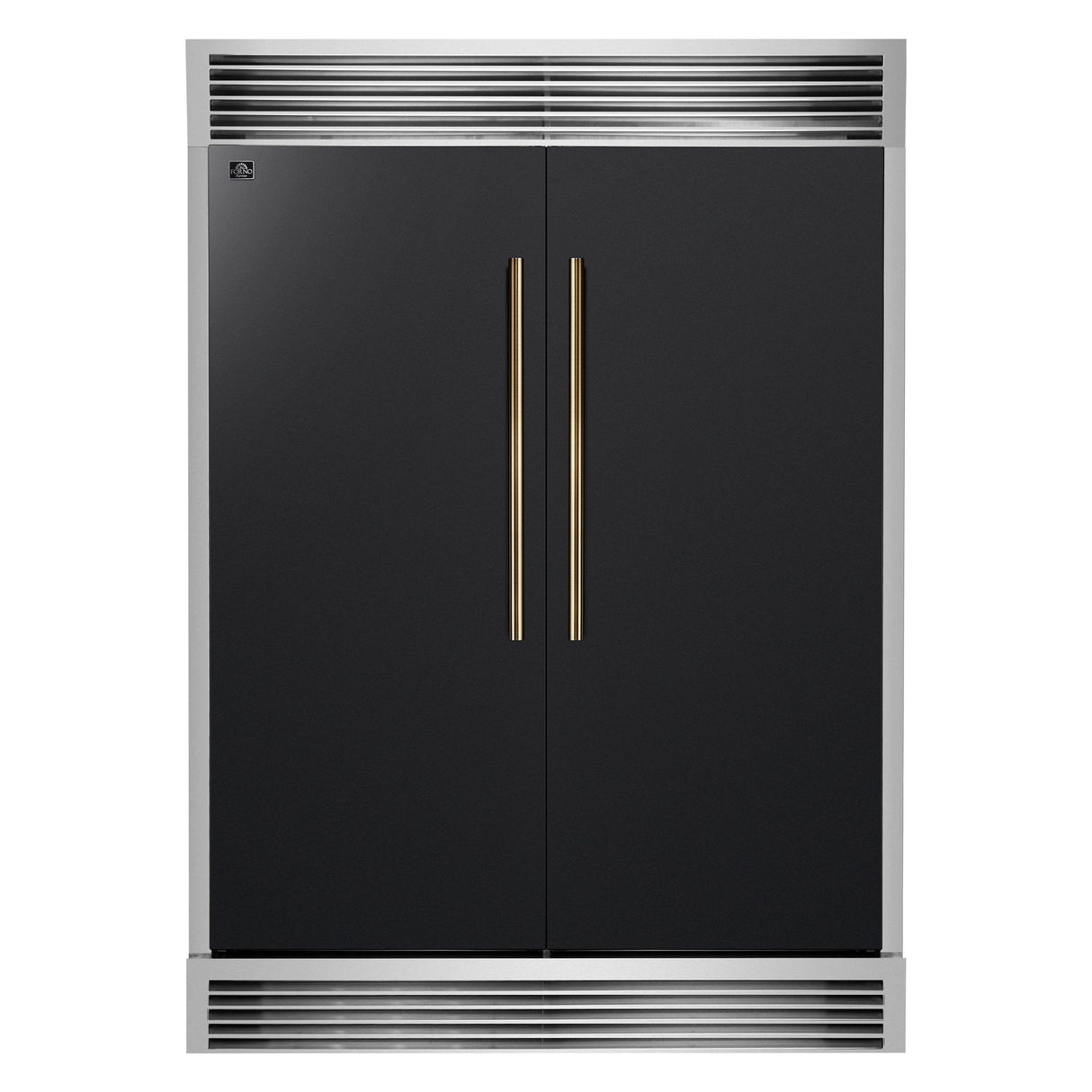 Forno Maderno 2-28-Inch Wide Convertible Refrigerator/Freezer Decorative Trim Grill, 27.2 cu.ft, 84-Inch High