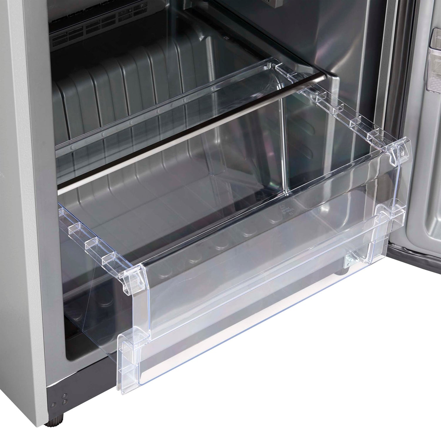 Forno Fortezza 32 Inch Right-Swing Convertible Refrigerator/Freezer with Trim Grill, Stainless Steel