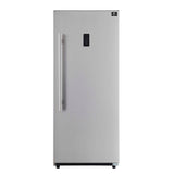 Forno Fortezza 28 Inch Right-Swing Convertible Refrigerator/Freezer, Stainless Steel, Total No Frost