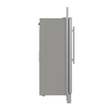 Forno Fortezza 32 Inch Left-Swing Freezer with Trim Kit, Stainless Steel, with Automatic Ice Maker