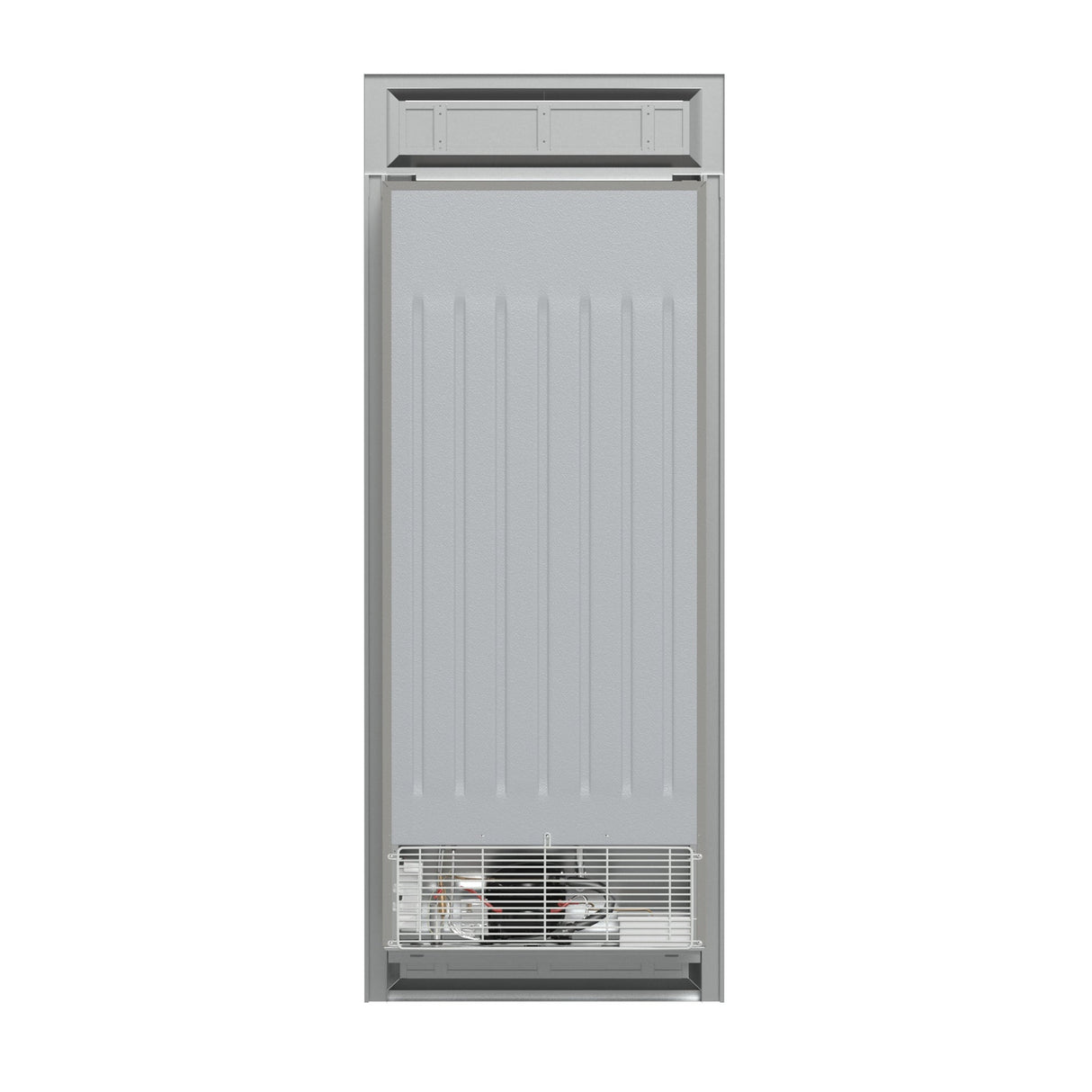 Forno Fortezza 32 Inch Right-Swing Convertible Refrigerator/Freezer with Trim Kit, Stainless Steel, Total No Frost
