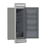 Forno Fortezza 32 Inch Right-Swing Convertible Refrigerator/Freezer with Trim Kit, Stainless Steel, Total No Frost
