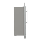 Forno Fortezza 32 Inch Right-Swing Convertible Refrigerator/Freezer with Trim Kit, Stainless Steel, Total No Frost