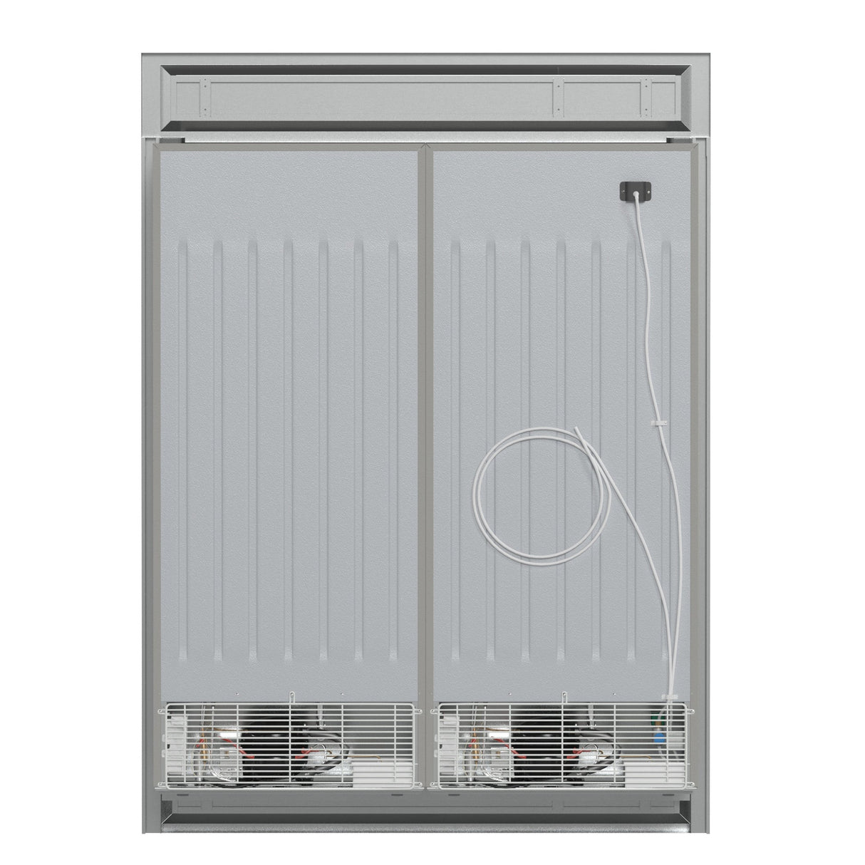 Forno Fortezza 60" Convertible Refrigerator/Freezer – Stainless Steel, Total No Frost & Automatic Ice Maker