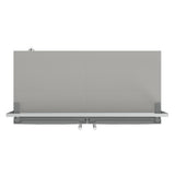 Forno Fortezza 60 Inch Convertible Refrigerator/Freezer with Trim Grill, Stainless Steel, Total No Frost, with Automatic Ice Maker