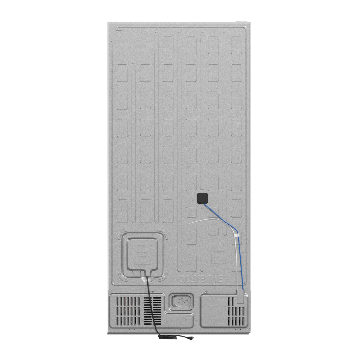 Forno Milano Espresso 31-Inch Bottom Freezer Refrigerator, 17.2 Cu. Ft., Energy-Efficient, No Frost, Built-In Ice Maker