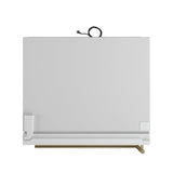 Forno Milano Espresso 31-Inch Bottom Freezer Refrigerator, 17.2 Cu. Ft., Energy-Efficient, No Frost, Built-In Ice Maker