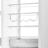 Forno Rivestito 22 Inch Panel Ready Bottom Freezer Refrigerator, 8.3 cu. ft., Ice Maker, Total No Frost, Fast Freeze