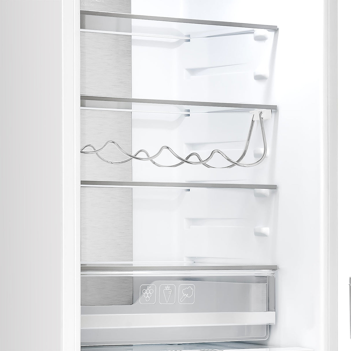 Forno Rivestito 22 Inch Panel Ready Bottom Freezer Refrigerator, 8.6 cu. ft., Total No Frost, Fast Freeze