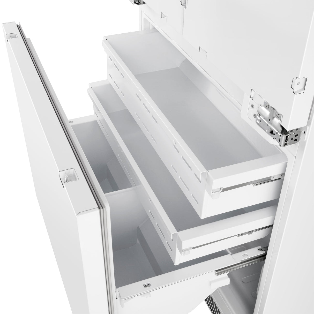 Forno Rivestito Panel Ready Refrigerator, French Door, 36 Inch, Energy Star, Fast Freeze