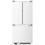 Forno Rivestito 36 Inch Refrigerator with French Door, Energy Star, Fast Freeze