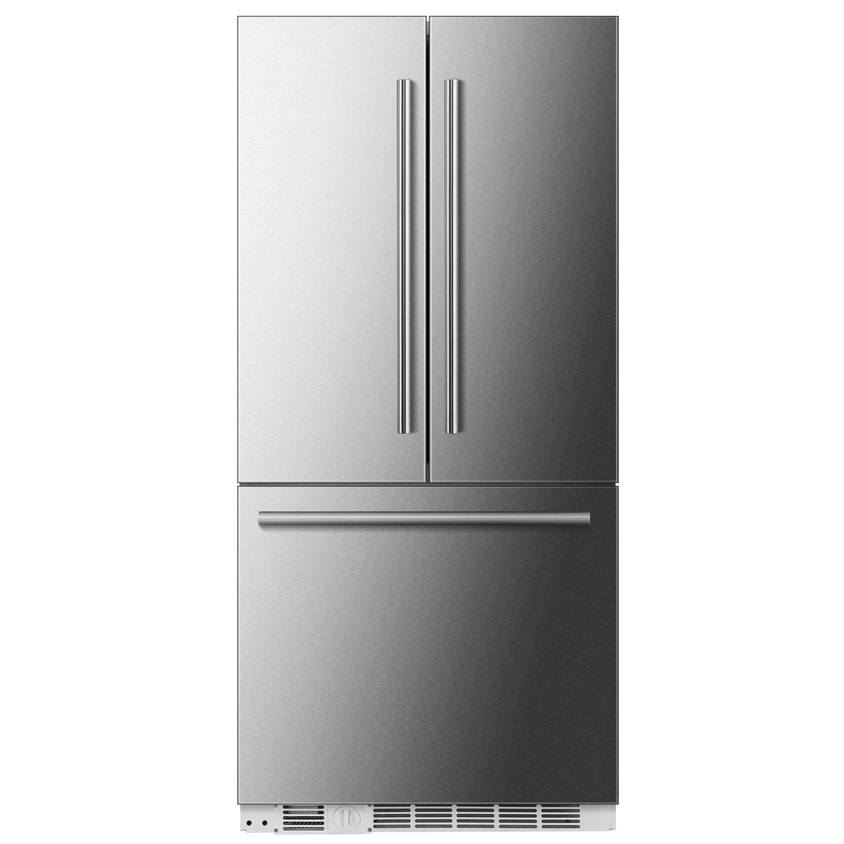 Forno Rivestito 36 Inch Refrigerator with French Door, Energy Star, Fast Freeze