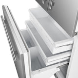 Forno Rivestito 36 Inch Refrigerator with French Door, Energy Star, Fast Freeze