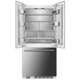 Forno Rivestito 36 Inch Refrigerator with French Door, Energy Star, Fast Freeze
