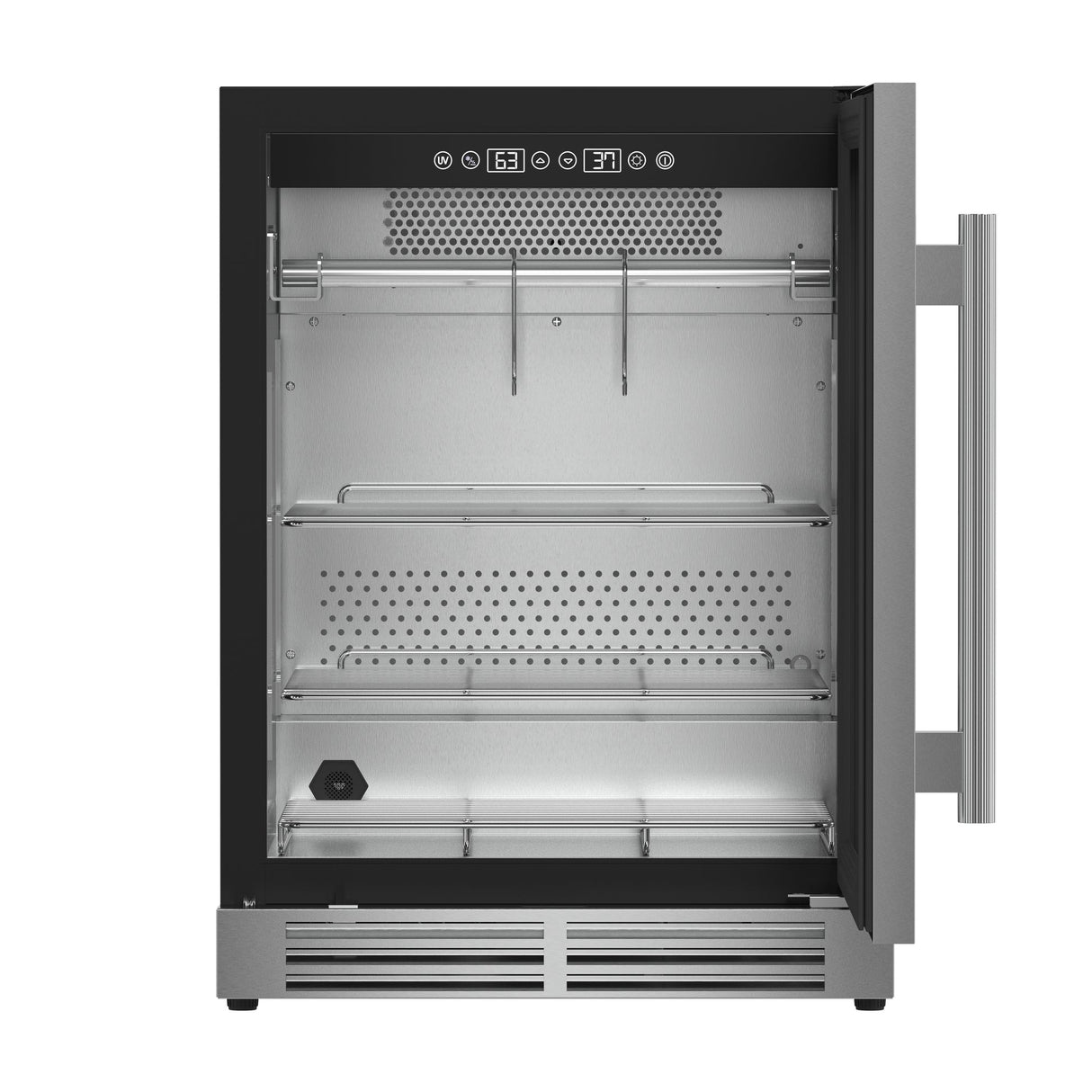 Forno Asciutto 24" Dry Aging Cabinet – 4.41 cu.ft, LED Lighting & Adjustable Shelves