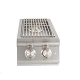 Blaze LTE Built-In Double Side Burner with Lights - BLZ-SB2LTE-LP/NG