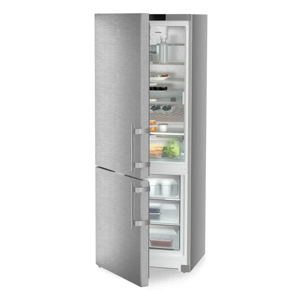 Liebherr SC7751 30 inch Freestanding / Semi Built-in Bottom Freezer Refrigerator with 16.9 cu. ft. Capacity, Duo Cooling, EasyFresh, NoFrost, and Energy Star, in Stainless Steel