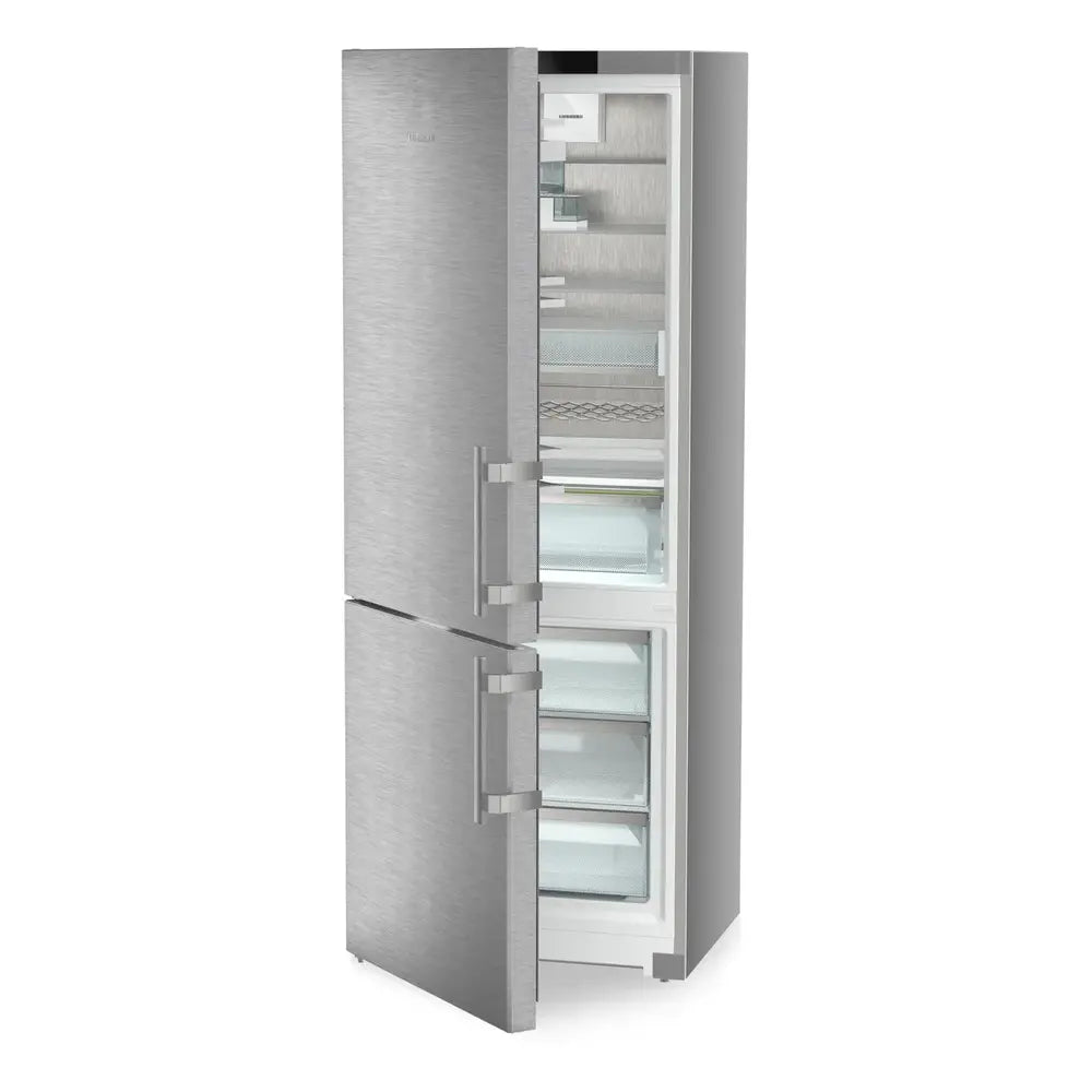 Liebherr SC7751 30 inch Freestanding / Semi Built-in Bottom Freezer Refrigerator with 16.9 cu. ft. Capacity, Duo Cooling, EasyFresh, NoFrost, and Energy Star, in Stainless Steel