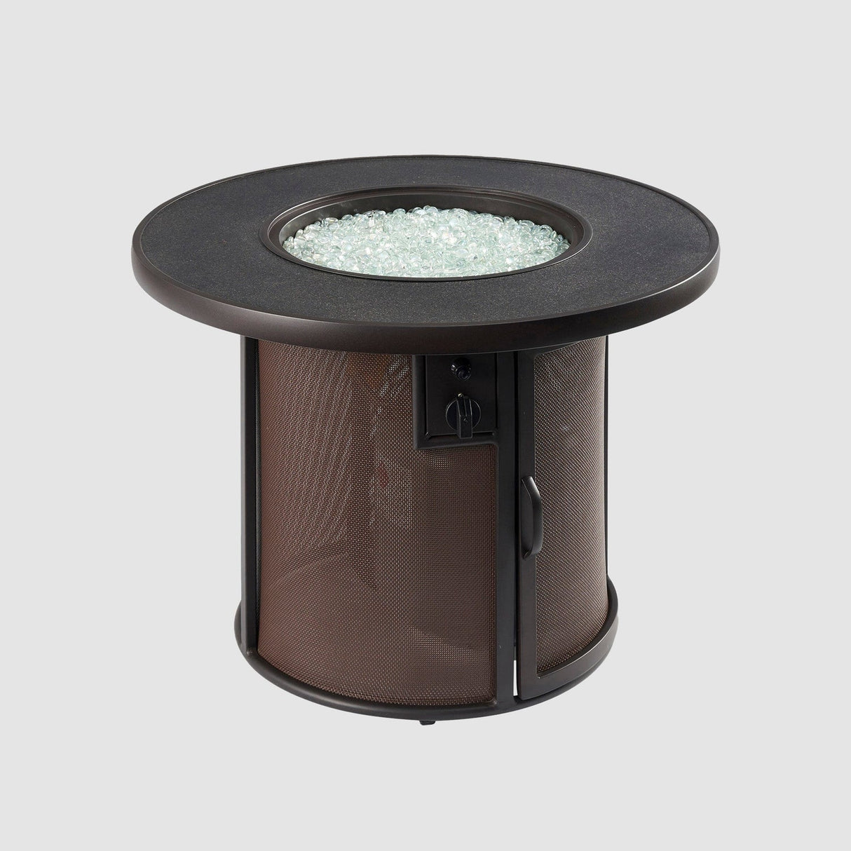 The Outdoor Greatroom Stonefire 31" Round Gas Fire Pit Table - SF-32-K