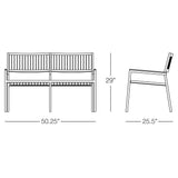 Kannoa Sicilia Loveseat