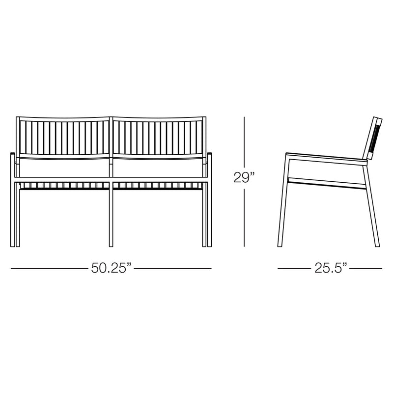 Kannoa Sicilia Loveseat