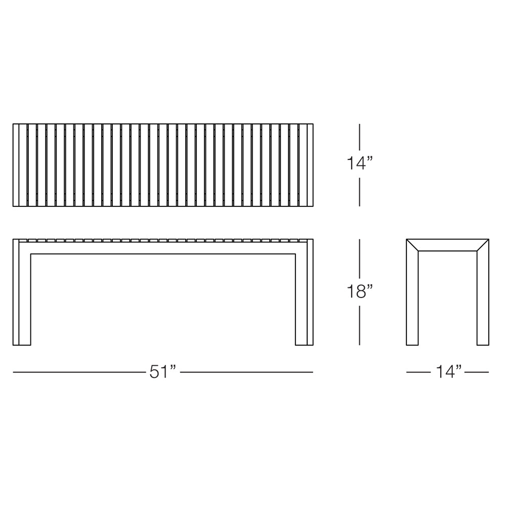 Kannoa Sicilia Bench