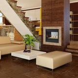 Majestic See-Through 36" Traditional Multi-Sided Top/Rear Direct Vent Gas Fireplace