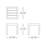 Kannoa Saint Barts Side Table