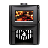 Breckwell Large Wood Stove On Pedestal - SW2.5