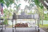 Tagwood BBQ Argentine Santa Maria Wood Fire & Charcoal Gaucho Grill | BBQ26SS --