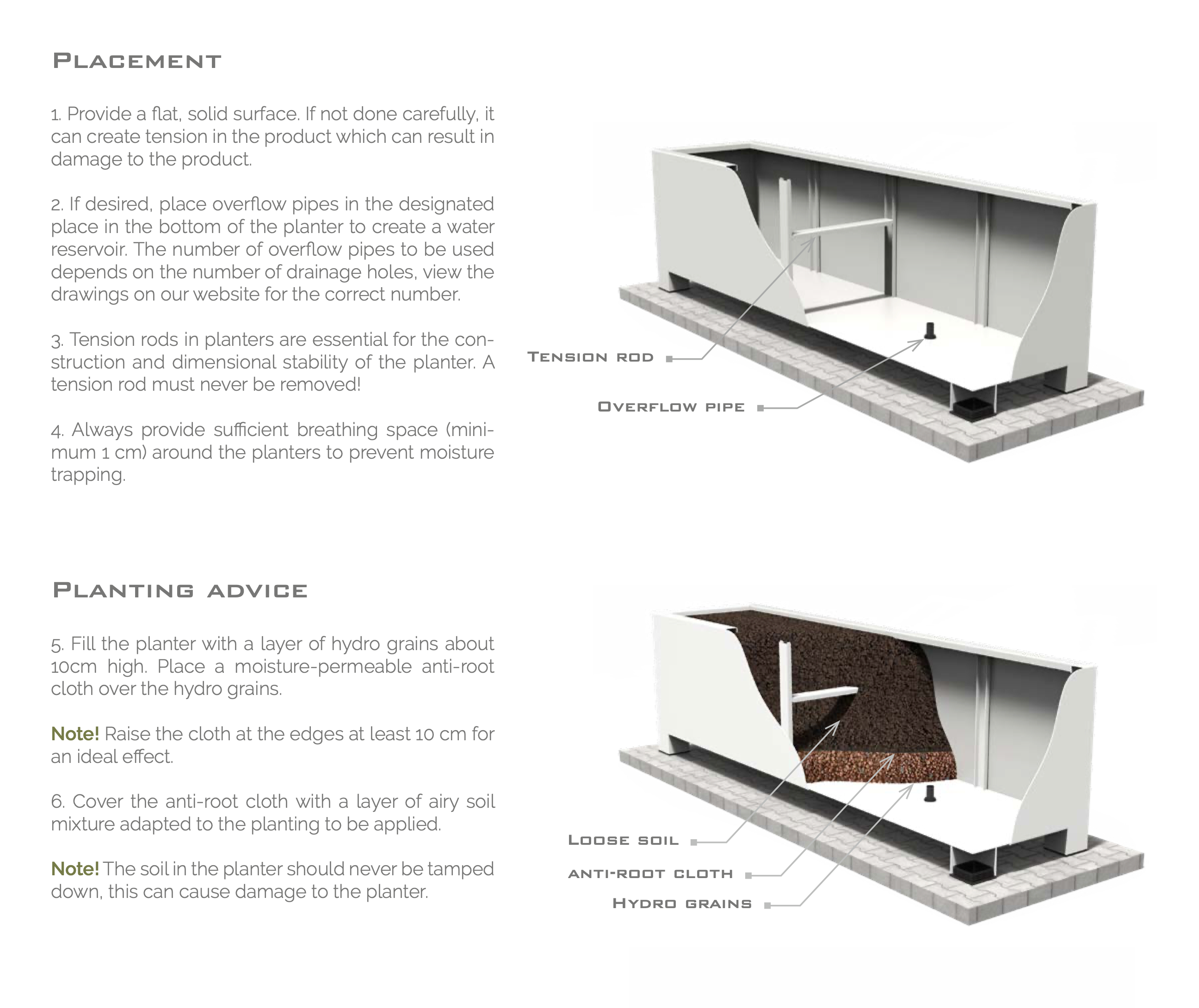 Adezz Circum Aluminium Planter