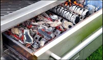 Kalamazoo K1000HB Built-In Hybrid Fire Grill