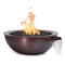 The Outdoor Plus Sedona Fire & Water Bowl – Hammered Patina Copper