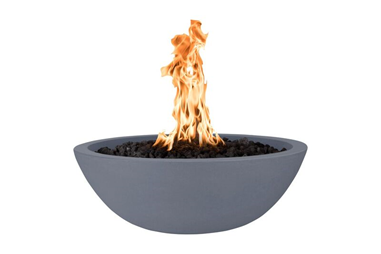 The Outdoor Plus Sedona Concrete Fire Bowl + Free Cover