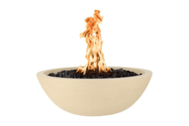 The Outdoor Plus Sedona Concrete Fire Bowl + Free Cover