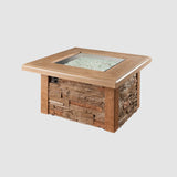 The Outdoor Greatroom Sierra 43"  Square Gas Fire Pit Table - SIERRA-2424-M-K