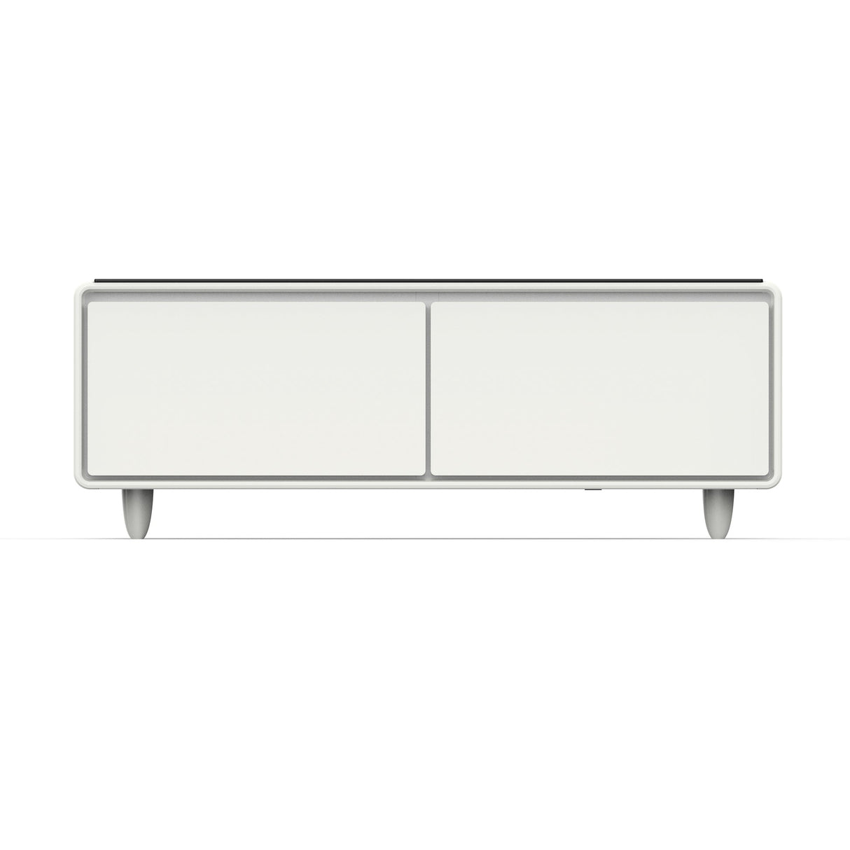 Forno Evoluto Tavolo 51" Smart Coffee Table – Dual Refrigerator Drawers, Bluetooth 5.0 Audio, Wireless Charging & RGB Ambient Light