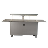Frono Elevato Smart Bar Table, 5.3 cu.ft fridge and freezer with Bluetooth control