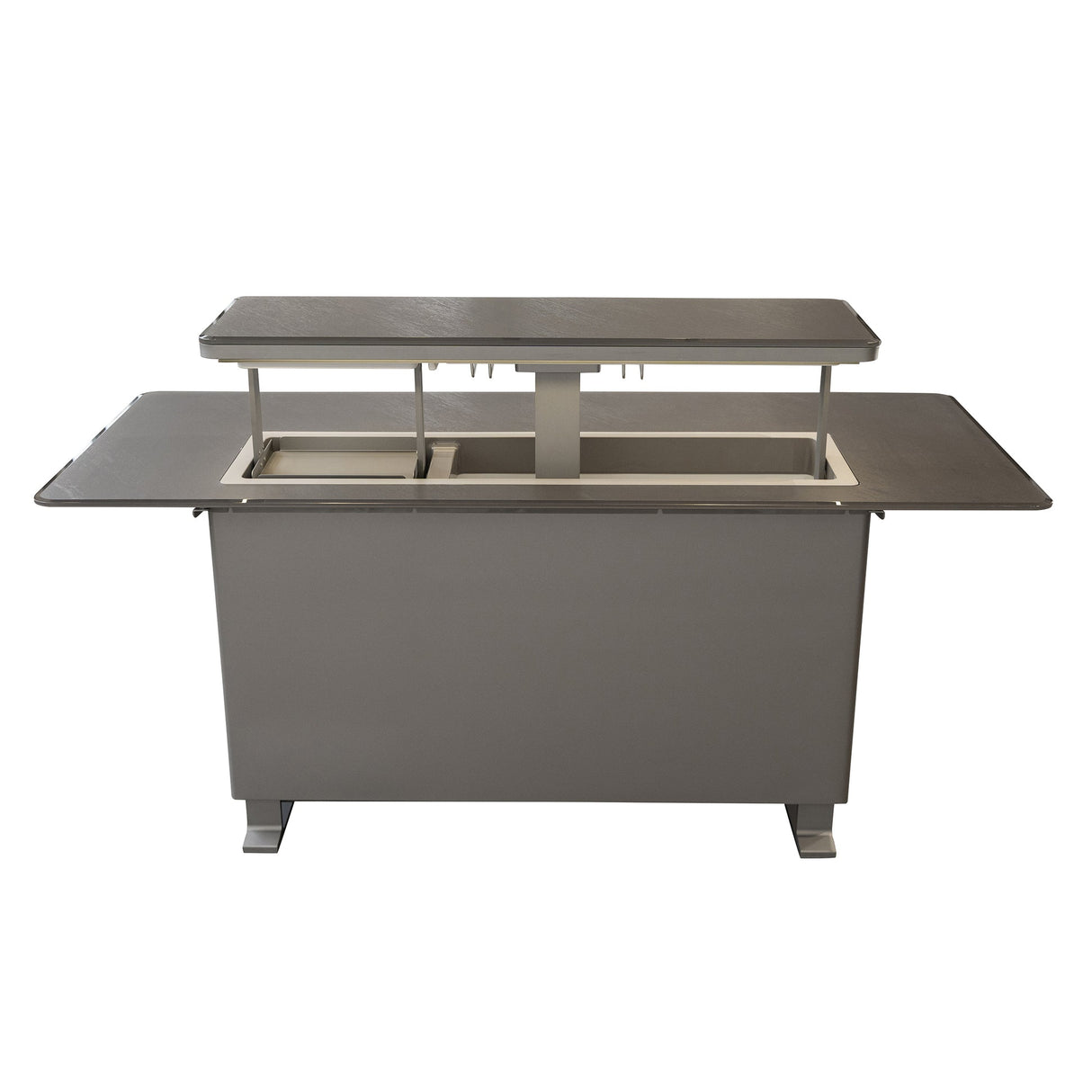 Frono Elevato Smart Bar Table, 5.3 cu.ft fridge and freezer with Bluetooth control