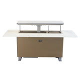Frono Elevato Smart Bar Table, 5.3 cu.ft fridge and freezer with Bluetooth control