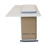 Frono Elevato Smart Bar Table, 5.3 cu.ft fridge and freezer with Bluetooth control
