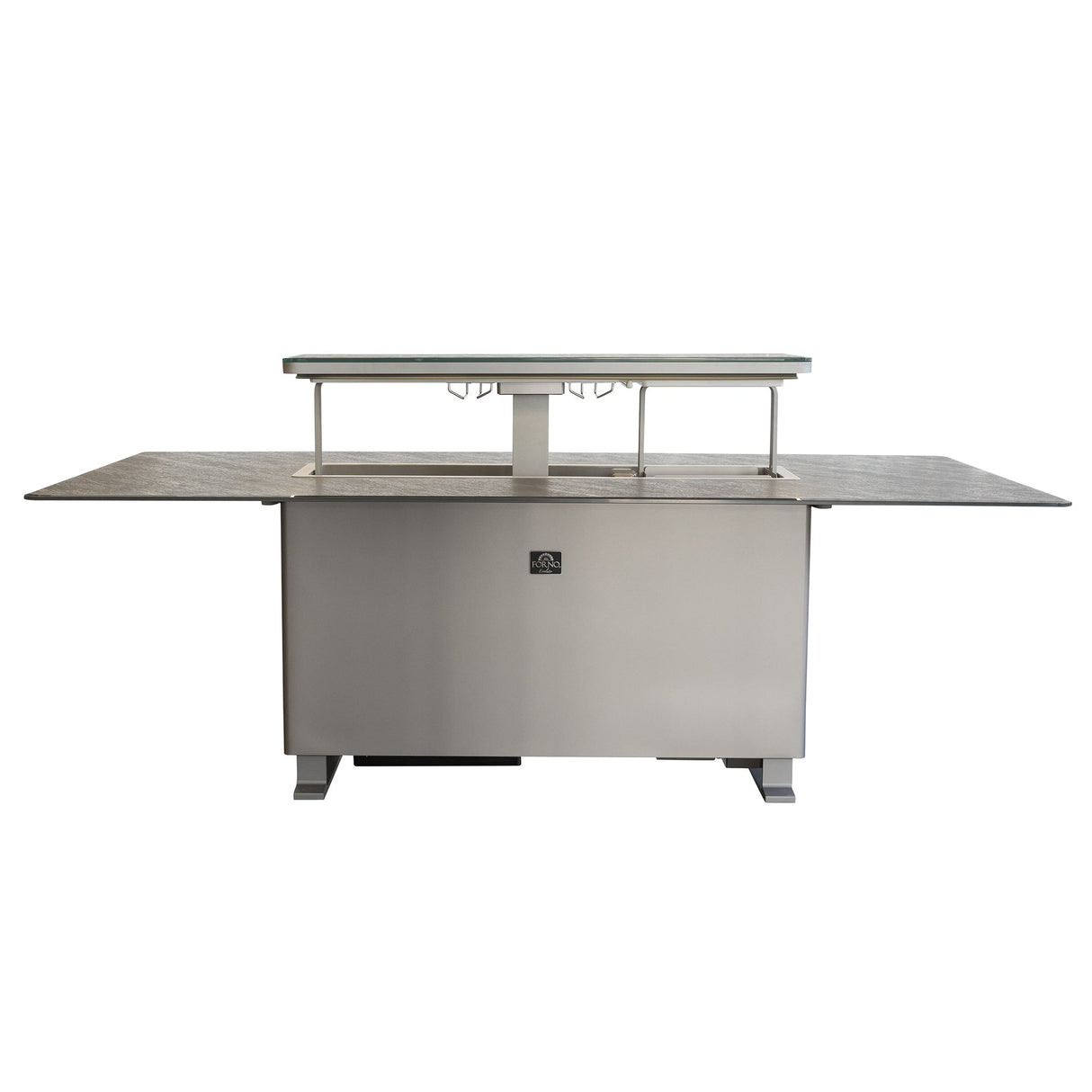 Forno Cinetico Smart Dining Table – 5.3 cu.ft Fridge & Freezer with Bluetooth Control