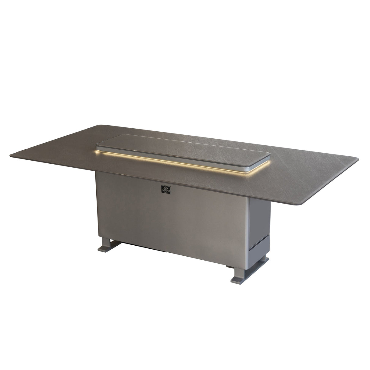 Forno Cinetico Smart Dining Table – 5.3 cu.ft Fridge & Freezer with Bluetooth Control