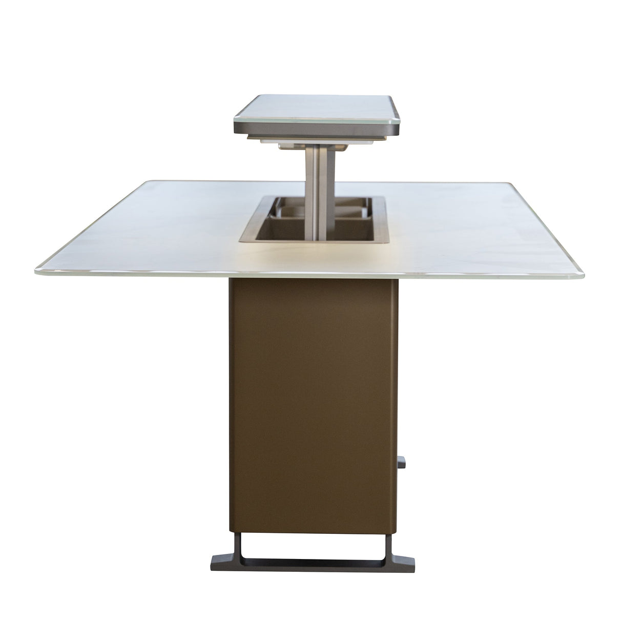 Forno Cinetico Smart Dining Table – 5.3 cu.ft Fridge & Freezer with Bluetooth Control