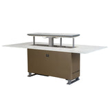 Forno Cinetico Smart Dining Table – 5.3 cu.ft Fridge & Freezer with Bluetooth Control
