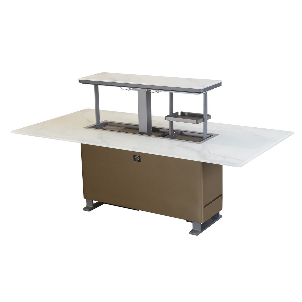 Forno Cinetico Smart Dining Table – 5.3 cu.ft Fridge & Freezer with Bluetooth Control