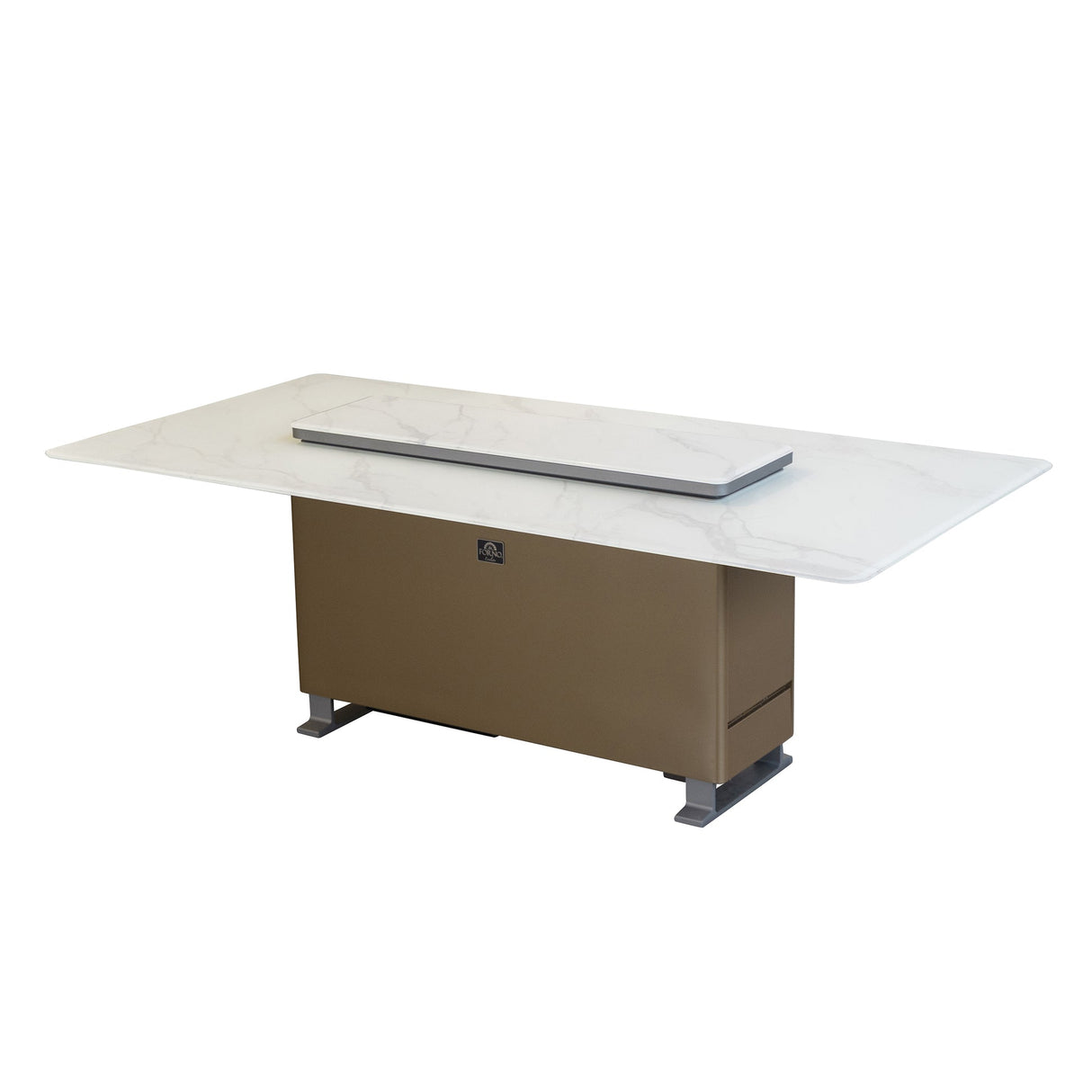 Forno Cinetico Smart Dining Table – 5.3 cu.ft Fridge & Freezer with Bluetooth Control